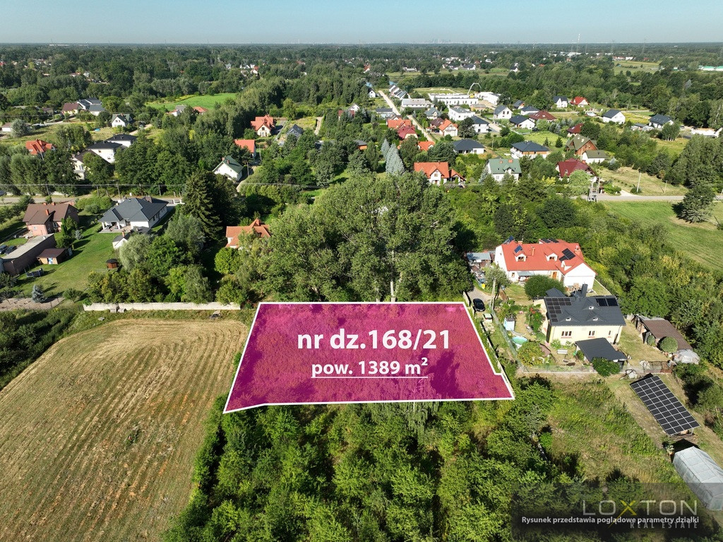 Działka Sprzedaż Kazimierów Różana 8