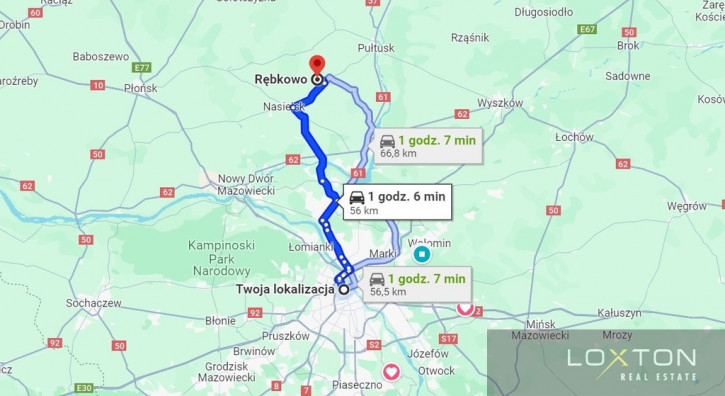 Działka Sprzedaż Rębkowo 3