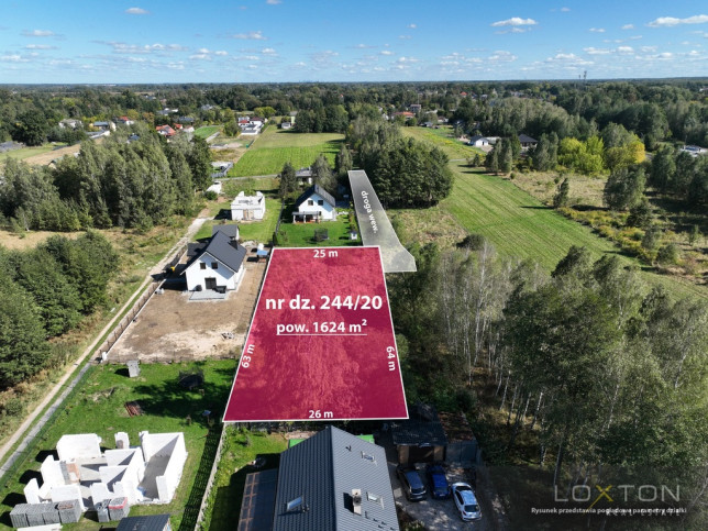 Działka Sprzedaż Jaktorów-Kolonia Kościuszki 1
