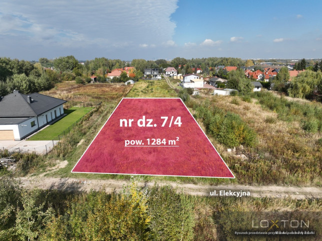 Działka Sprzedaż Dawidy Bankowe Elekcyjna 11