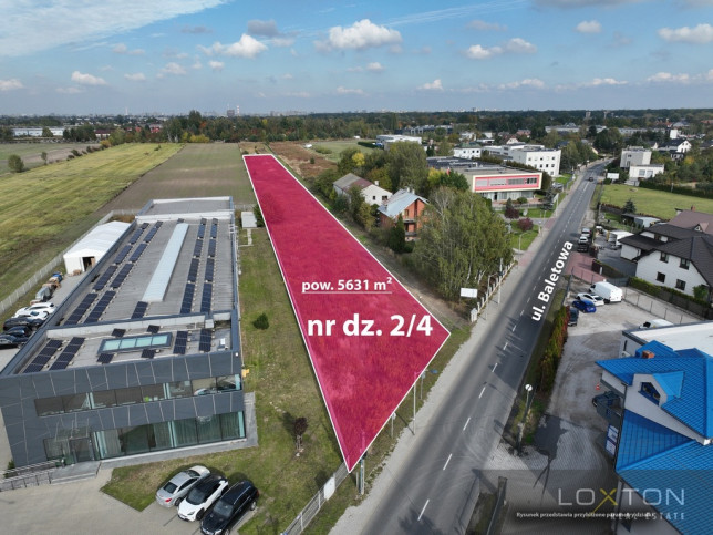 Działka Sprzedaż Warszawa Ursynów Baletowa 6