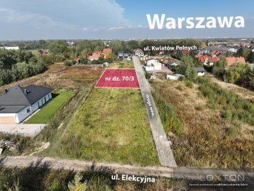 Działka Sprzedaż Dawidy Bankowe Kwiatów Polnych
