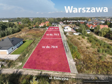 Działka Sprzedaż Dawidy Bankowe Kwiatów Polnych