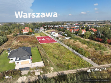 Działka Sprzedaż Dawidy Bankowe Kwiatów Polnych