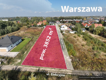 Działka Sprzedaż Dawidy Bankowe Kwiatów Polnych