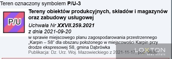 Działka Sprzedaż Małopole Warszawska 5