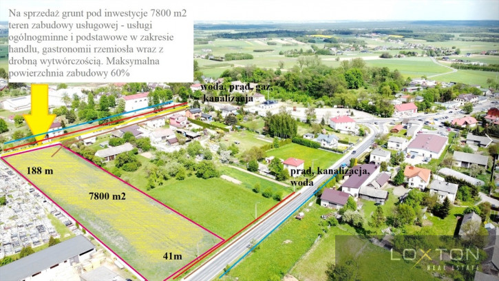 Działka Sprzedaż Mirzec Mirzec Stary 1